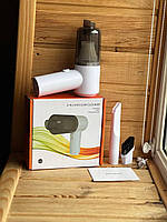 Автомобільний бездротовий портативний пилосос 2 in1 Vacuum cleaner, фото 4