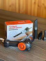 Автомобільний бездротовий портативний пилосос 2 in1 Vacuum cleaner ЧОРНИЙ ly-597, фото 2