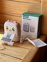 Портативний міні-ТЕРМОПРИНТЕР з бездротовим зв'язком, Bluetooth, 203dpiMini printer LY-556, фото 4