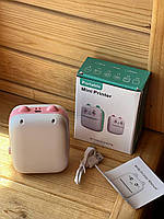 Портативний міні-ТЕРМОПРИНТЕР з бездротовим зв'язком, Bluetooth, 203dpiMini printer LY-556, фото 5