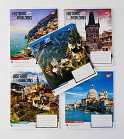 Зошит 36 аркушів У клітинку Historic horizons (767883) YES