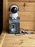 Вентилятор на шию астронавт, портативний невеликий вентилятор, зарядка через USB, фото 4