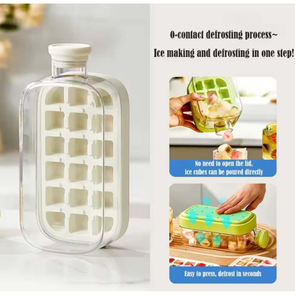 Лоток для кубиків льоду з кришкою новинка 2025 CurlingAND LY-942, фото 1