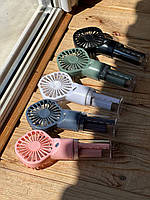 Вентилятор Ручний Портативний із розпиленням води Small fan AND EHF-12, фото 4