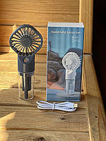 Вентилятор Ручний Портативний із розпиленням води Small fan AND EHF-12, фото 5