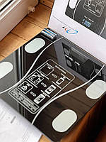 Ваги Розумні фітнес ваги A-8003 Bluetooth до 180 кг Смарт ваги з додатком, фото 3