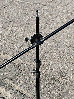 Блогер Штатив, Штатив з кільцем для селфі, стійка тринога ніжка для лід лампи журавель H13, фото 4