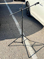 Блогер Штатив, Штатив з кільцем для селфі, стійка тринога ніжка для лід лампи журавель H13, фото 5