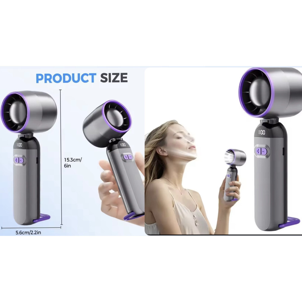 Ручний вентилятор 2025 New Handheld fanLY-937, фото 1