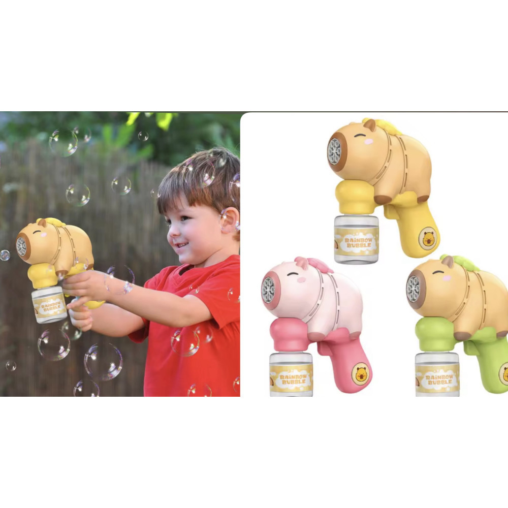 ПИСТОЛІТ Дитячий автоматичний ПИСТОТ кулемет для мильних ПУЗИРЕЙ AND 363-66, фото 1