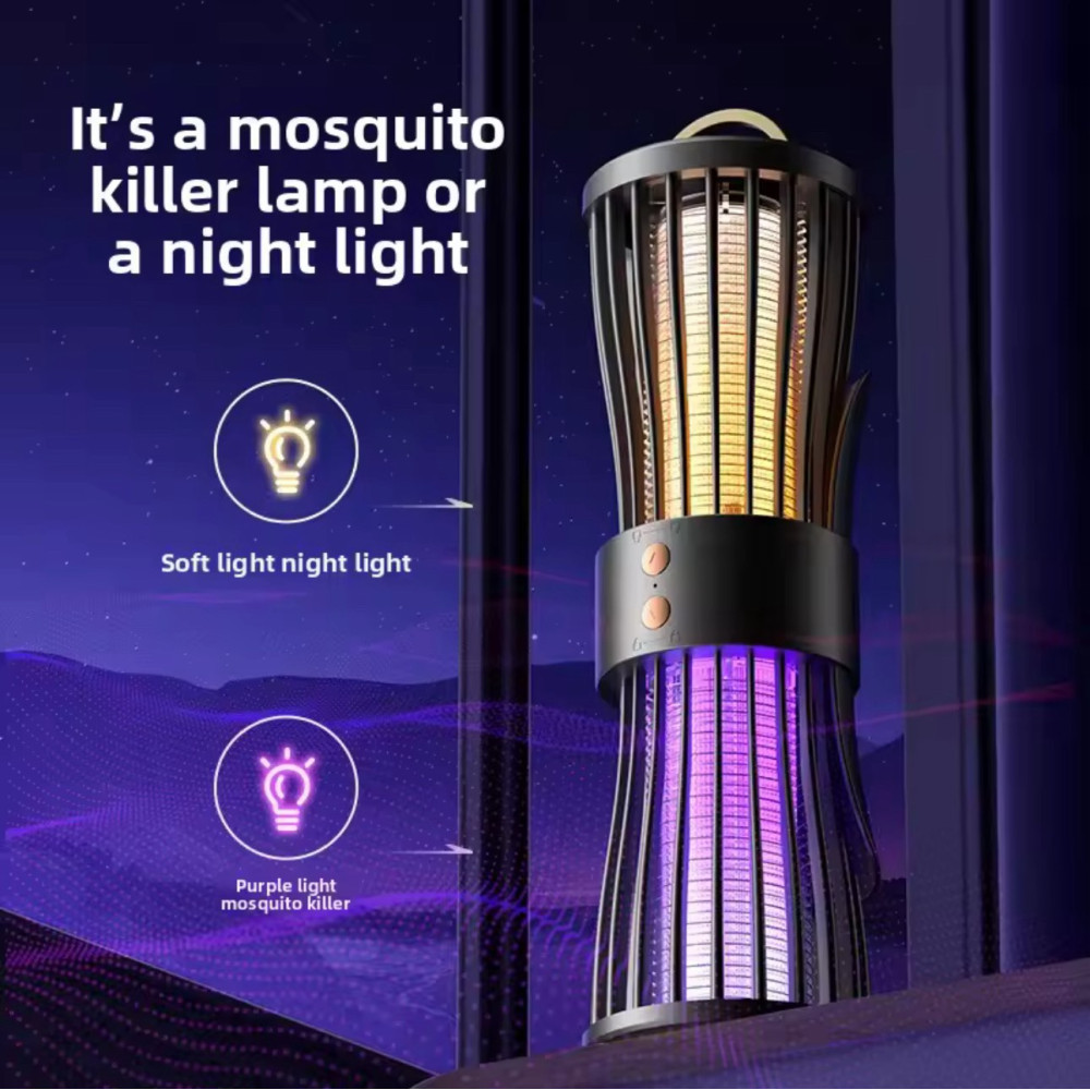 Лампа від комарів з електричним струмом LY-936, фото 1