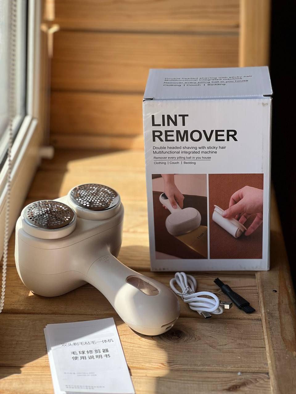 Електрична машинка Для видалення ворсу з подвійною головкою GrinderLY-857, фото 1