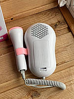 Допплер 3.0 МГц для прослуховування серця плода/Цв.: Рожевий Fetal heart rate detectorXL-1311, фото 4