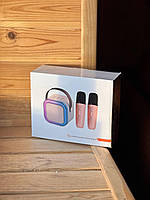 КАРАОКЕ СВЕТОДІОДНИЙ бездротовий 2 МІКРОФОНИ аудіомікрофон деткараоке SPEAKER K12¶, фото 3