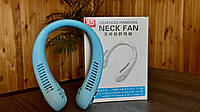 Міні-вентилятор для ШЕЇ безшумний спортивний вентилятор NECK COOLER, фото 8