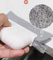 Щітка для миття вікон, губка-щітка для важкодоступних місць Cleaning brushAND 140, фото 2