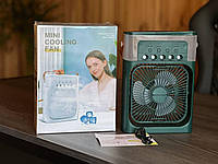 Вентилятор кондиціонер Маленький настільний Usb-зволожувач spray fan XL-1290, фото 4
