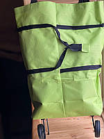 Складний візок для покупок, сумка-візок з колесами, складна сумка для продуктів, фото 7