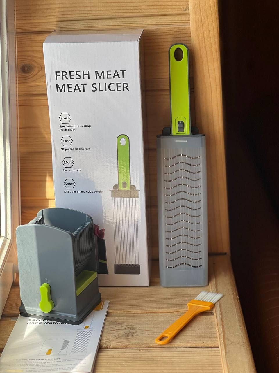 М'ясорубка ручна для м'яса - слайсер для нарізки AND LY-824, фото 1