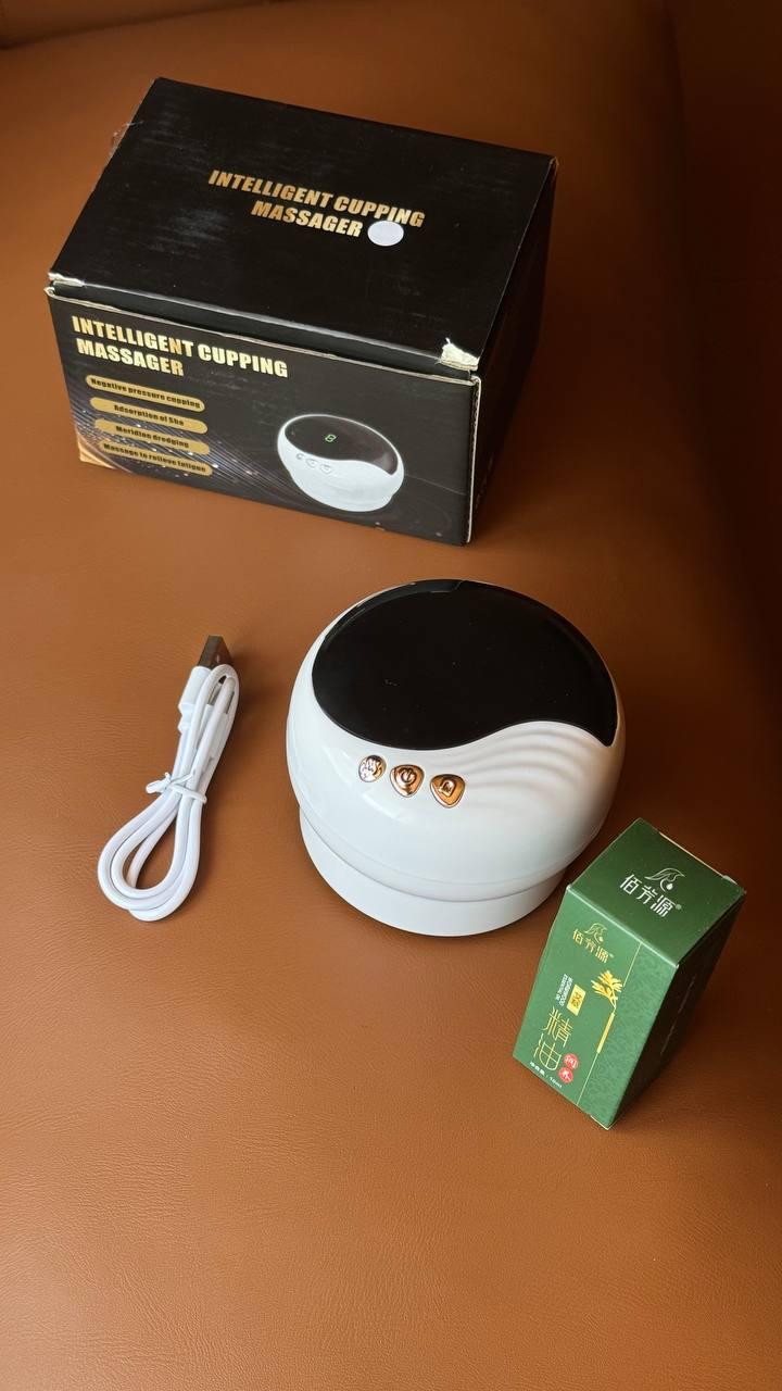 Пристрій для підтяжки шкіри обличчя та шиї CuppingAND LY-873, фото 1