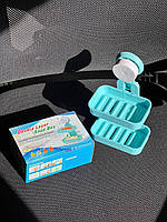 Настінна підставка для мила без свердління, тримач для мила, губки, мильниця AND LY-570, фото 5