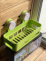 Настінна підставка без свердління, тримач для мила, шампуні Для кухні універсAND LY-571, фото 2