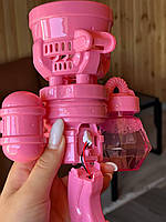 Дитячий автоматичний пістолет кулемет для мильних бульбашок Bubble machine toy, фото 3