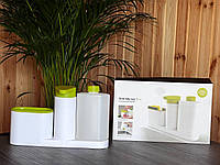 Дозатор для мила Диспенсер мого засобу на раковину 3 в 1 STORAGE BOX XL-289, фото 3