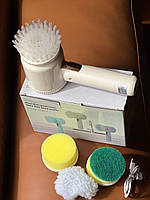 Електрична щітка для чищення 3 в 1, щітка для миття Folding cleaning brush AND 1-41, фото 3