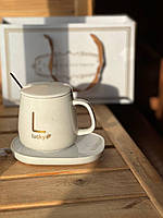 Чашка Кружка з підігрівом від Мережі ПОДАРУНКОВИЙ НАБІР cupAND XL-999, фото 7