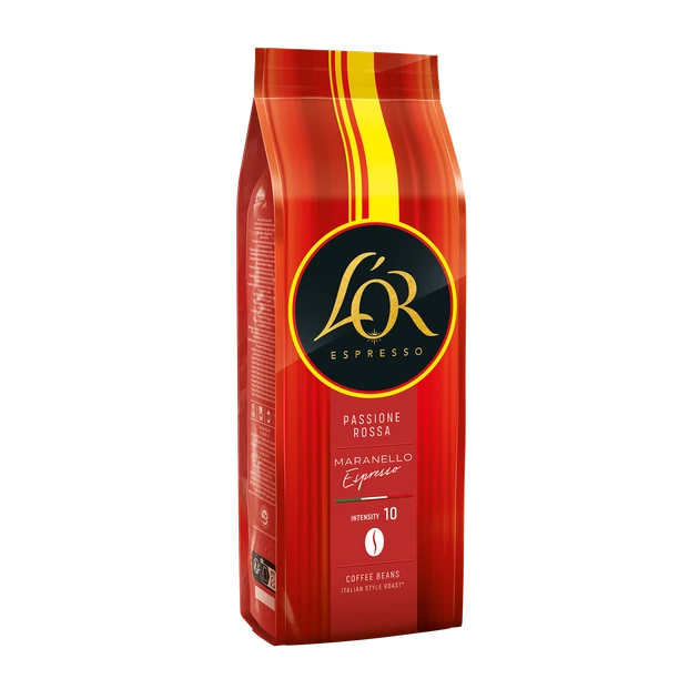 Кава в зернах L'OR Espresso Passione Rossa Maranello 100% Арабіка 450г Франція