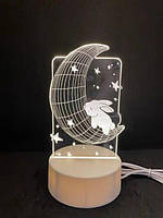 Світильник, нічник, LAMP 3D-9, фото 2