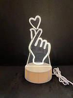 Світильник, нічник, LAMP 3D-9, фото 3