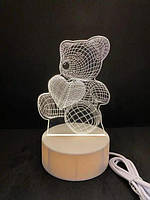 Світильник, нічник, LAMP 3D-9, фото 5