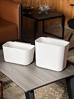 Відро для сміття на двері БІЛЕ велике AND XL-1171, фото 4