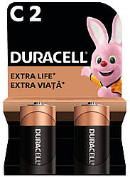 Батарейка DURACELL С/ LR14/ MN1400 2шт Krash Твой Выбор