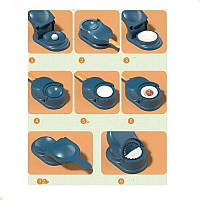 Прес Пристрій для виготовлення Пельменів вареників The dumpling maker AND877, фото 4