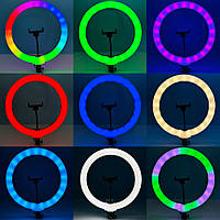 Кільцева Led лампа RGB MJ30 HA-6, фото 3