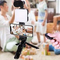 Відео світло .фотозйомки з кронштейном, бездротова лампа для відео = студійний Mobilephone, фото 4