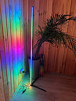 Лампа для підлоги 1.4 m торшер RGB світлодіодна Лампа для підлоги для спальні, HA-10, фото 3