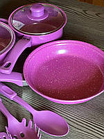 Набір посуду + кухонне приладдя 13 предметів COOKWARE SET AND-13-20, фото 4