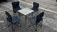 Стіл +4 стільці Folding table and chairAND 70-50, фото 3