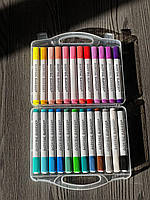 Акварельні маркери НОВІ 24 Water color penAND 655-24 (24 шт), фото 2