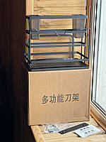 Настінна багатофункціональна стійка для зберігання Органайзер AND-90-10-24pcs, фото 3