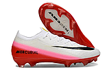 Бутси Nike Air Zoom Mercurial Vapor 16 Elite FG white/pink, фото 4
