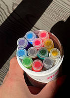 Акварельні маркери БІЛІ - NEW 12 Water color pen AND 638-12, фото 3