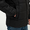 Зимова чоловіча куртка  великого розміру 50-64 чорний, фото 7