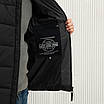Зимова чоловіча куртка  великого розміру 50-64 чорний, фото 5