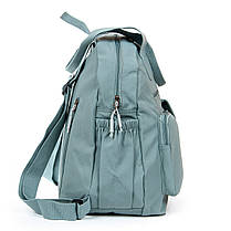 Рюкзак-сумка шкільний підлітковий синій міський легкий та м'який для дівчинки 6-11 клас один відділ Lanpad WA3088, фото 4