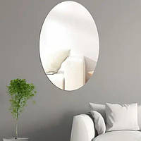 Дзеркало *красуня* 30*40 см Настінна наклейка Дзеркало самоклейке AND LY-773, фото 2